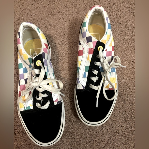 old school checkerboard vans - Picture 1 of 3